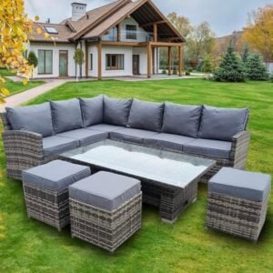 Crafted Style Luxurious Retreat Outdoor Sofa