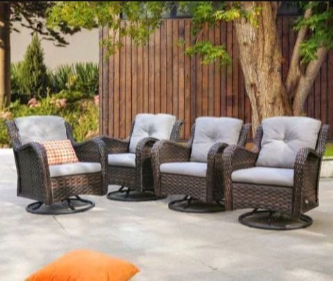 Outdoor Living with Premium Patio Chair set